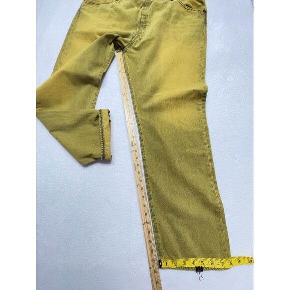 Levi's 501 CT  Big & Tall Men’s W44 L32 Customized  & Tapered  Buttonfly Jeans - Picture 5 of 10